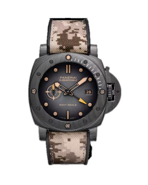 Submersible QuarantaQuattro GMT Navy SEALs Carbotech™